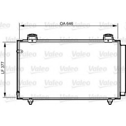 Радіатор кондиціонера NISSENS 940299 NISSENS