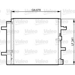 Радіатор кондиціонера NISSENS 940430 NISSENS