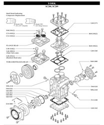 Компресор кондиціонера York SC206