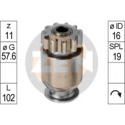 Бендикс стартера Zen ZN1210