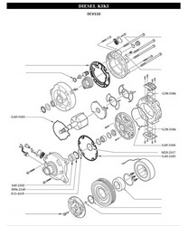 Компресор кондиціонера Zexel DCV11D