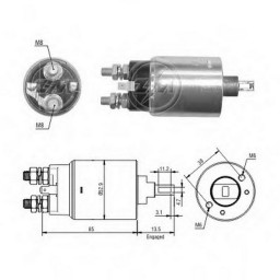 Втягуюче реле стартера Zm ZM2981