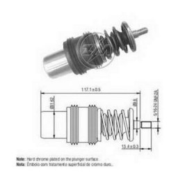 Плунжер втягуючого реле Zm ZM45094