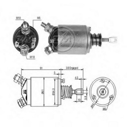 Втягуюче реле стартера Zm ZM533