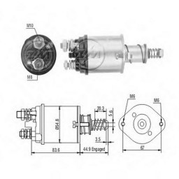 Втягуюче реле стартера Zm ZM615