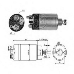 Втягуюче реле стартера Zm ZM626