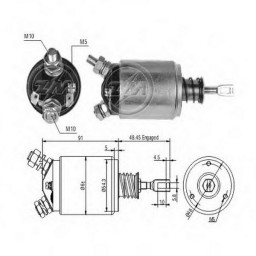 Втягуюче реле стартера Zm ZM633