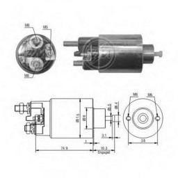 Втягуюче реле стартера Zm ZM993