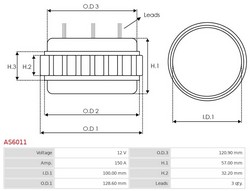 Статор генератора AS AS6011