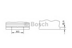 Акумулятор Bosch 0092S40260