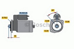 Стартер BOSCH 0 001 120 410 BOSCH