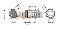 Компресор кондиціонера DELPHI TSP0159172 DELPHI