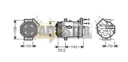 Компресор кондиціонера OPEL 09225560 OPEL