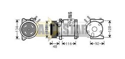 Компресор кондиціонера CHRYSLER 05005441AI CHRYSLER