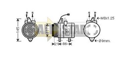 Компресор кондиціонера DAEWOO 96406677 DAEWOO