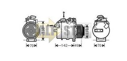 Компресор кондиціонера BMW 64526987862 BMW