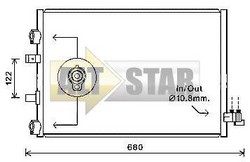 Радіатор кондиціонера FORD 2051798 FORD