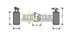 Осушувач кондиціонера DELPHI TSP0175276 DELPHI