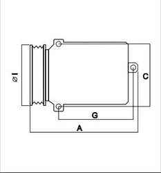 Компресор кондиціонера DENSO DCP02011