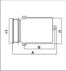 Компресор кондиціонера DENSO DCP02025