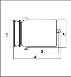 Компресор кондиціонера DENSO DCP02031