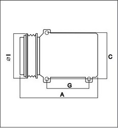 Компресор кондиціонера DENSO DCP02039