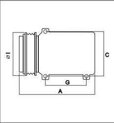 Компресор кондиціонера DENSO DCP02065