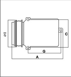 Компресор кондиціонера DENSO DCP05015