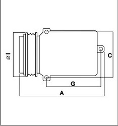 Компресор кондиціонера DENSO DCP05034