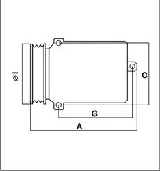 Компресор кондиціонера DENSO DCP17072