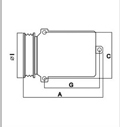 Компресор кондиціонера DENSO DCP17087