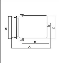 Компресор кондиціонера DENSO DCP17102