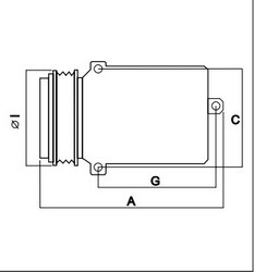 Компресор кондиціонера DENSO DCP24002