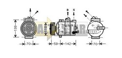 Компресор кондиціонера DENSO DCP32045