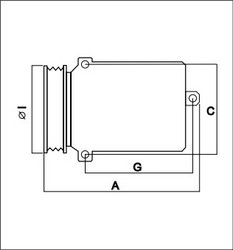 Компресор кондиціонера DENSO DCP32052