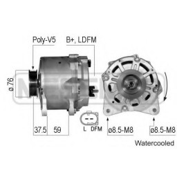 Генератор VOLKSWAGEN 079 903 021 E VOLKSWAGEN