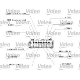 Підрульовий перемикач RENAULT 7701044278 RENAULT